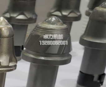 掘進(jìn)機截齒工作時的排列形式