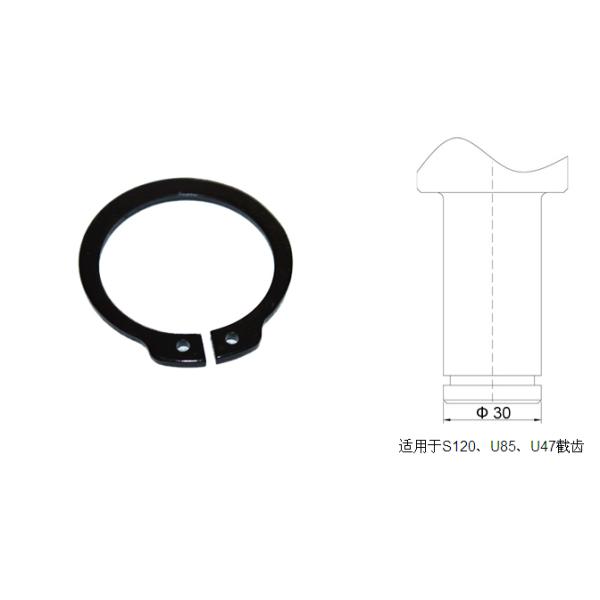 φ30截齒卡簧適用于S120、U82、U84、U85、U47截齒